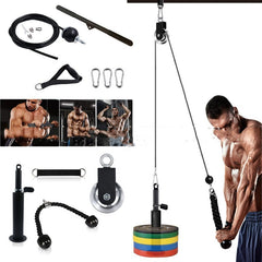 Home Fitness Pulley System for Strength Training