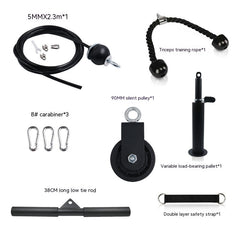 Home Fitness Pulley System for Strength Training