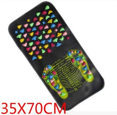 Cobblestone Reflexology Foot Massage Pad for Pain Relief & Circulation