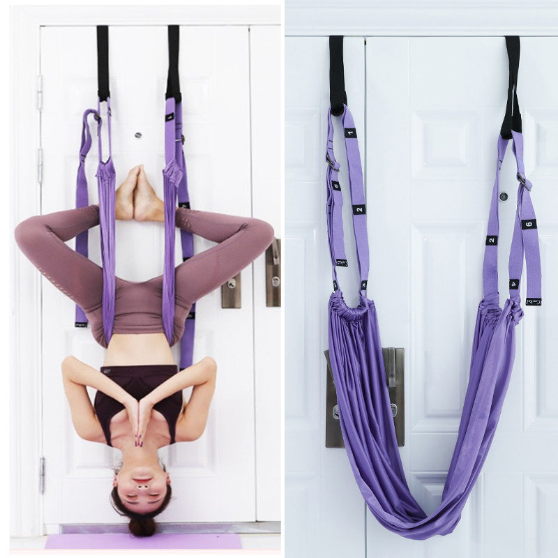 Stretch Belt with Inversion Straps for Flexibility Training