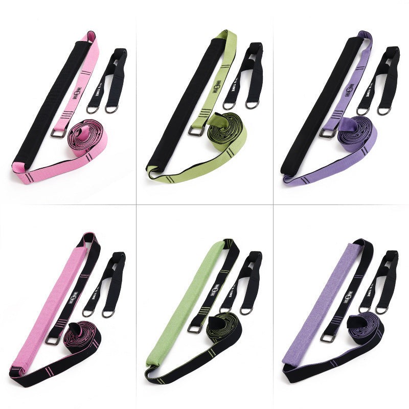 Yoga Stretch Band for Flexibility, Balance & Resistance Training