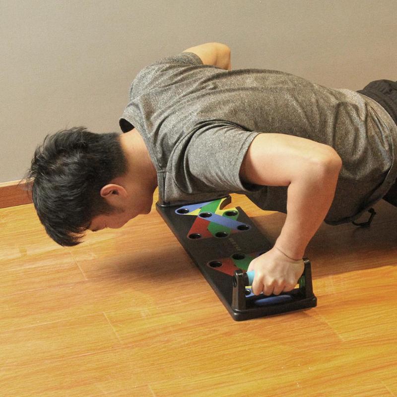 9-in-1 Push-Up Board System for Full-Body Training