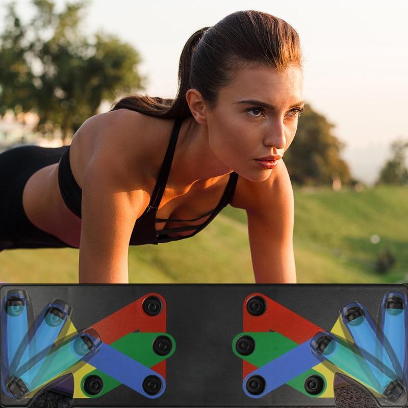 9-in-1 Push-Up Board System for Full-Body Training