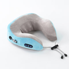 Portable U-Shaped Electric Neck Massager Pillow