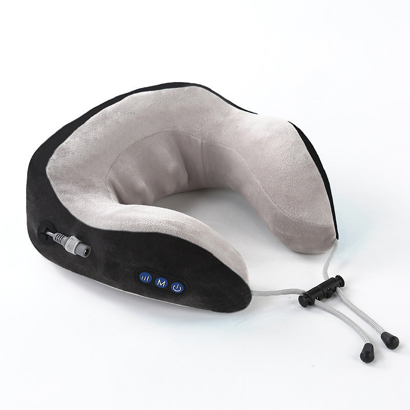 Portable U-Shaped Electric Neck Massager Pillow