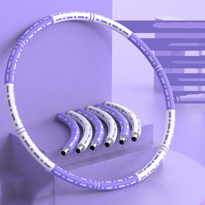 Weighted Foam Removable Fitness Hoop