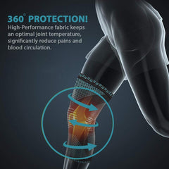 Knitted Sports Knee Pads for Joint Support