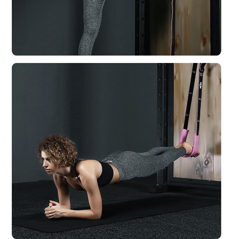 Yoga Stretch Band for Flexibility, Balance & Resistance Training
