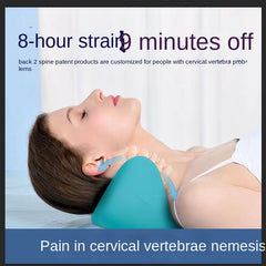Cervical Spine Massage Pillow with Gravity Acupressure Support