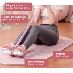 Women’s Yoga Pedal Puller Resistance Band