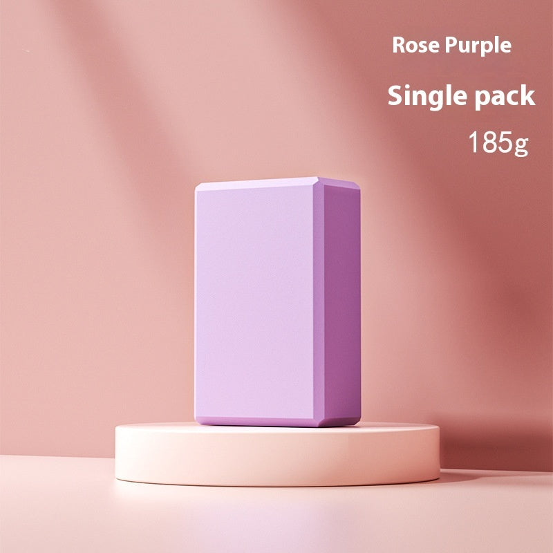High-Density Foam Yoga Block for Balance & Flexibility Support
