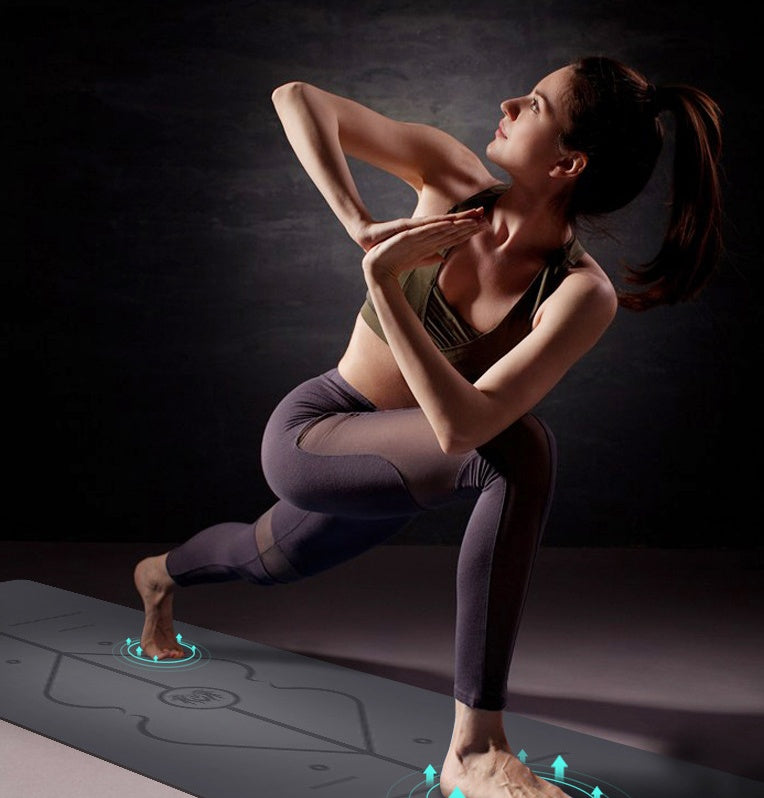 5mm Natural Rubber Suede Yoga Mat
