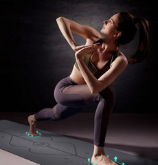 5mm Natural Rubber Suede Yoga Mat