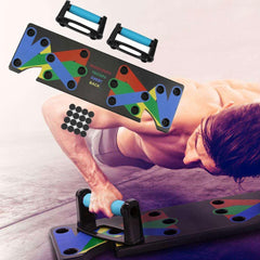 9-in-1 Push-Up Board System for Full-Body Training