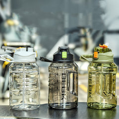 Men’s Large-Capacity Sports Water Bottle for Gym