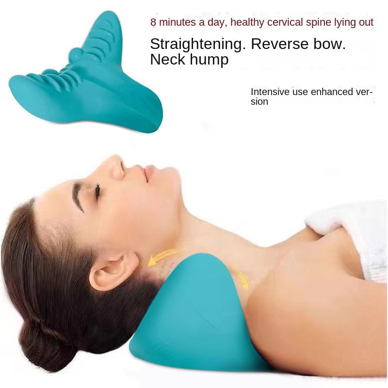 Cervical Spine Massage Pillow with Gravity Acupressure Support