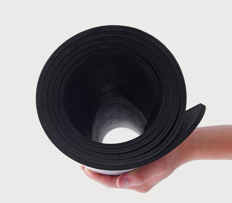 5mm Natural Rubber Suede Yoga Mat