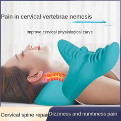 Cervical Spine Massage Pillow with Gravity Acupressure Support