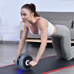Automatic Rebound Abdominal Exercise Wheel with Counter