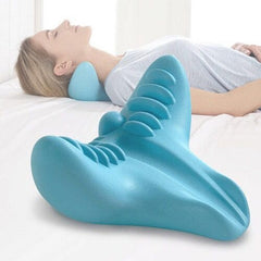 Cervical Spine Massage Pillow with Gravity Acupressure Support
