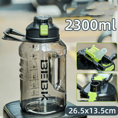 Men’s Large-Capacity Sports Water Bottle for Gym