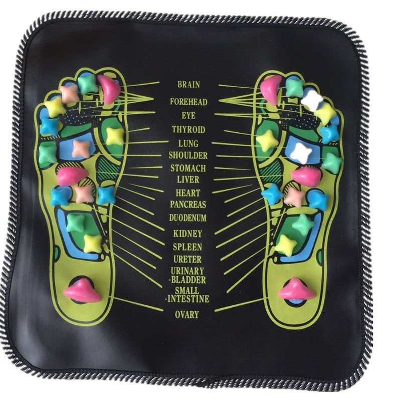 Cobblestone Reflexology Foot Massage Pad for Pain Relief & Circulation