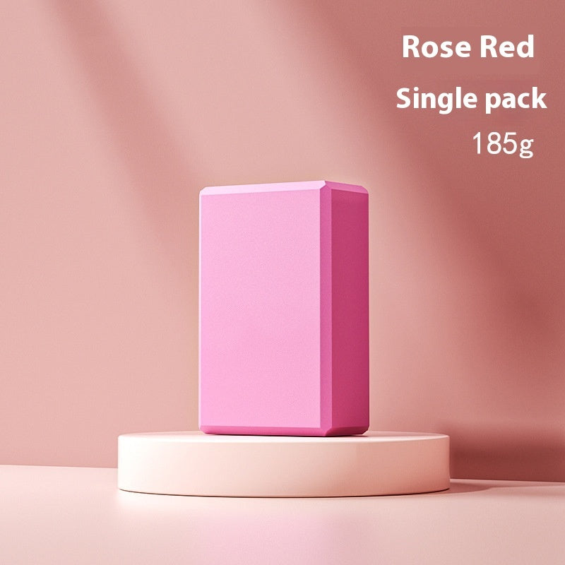 High-Density Foam Yoga Block for Balance & Flexibility Support