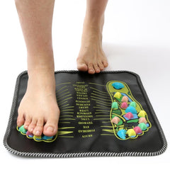 Cobblestone Reflexology Foot Massage Pad for Pain Relief & Circulation